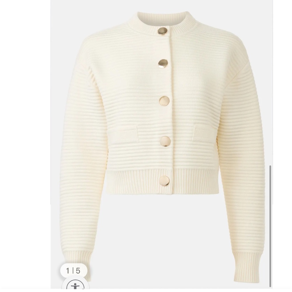 Sandro Ines Knit Cardigan, Size: US 4/6 - Picture 3 of 16